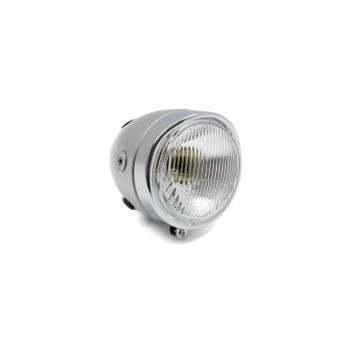 Eierlampe 102mm Grau / Chrom